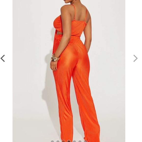 Orange pant set - Picture 5 of 5